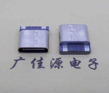 广东短体焊线式type-c母座2p焊接 