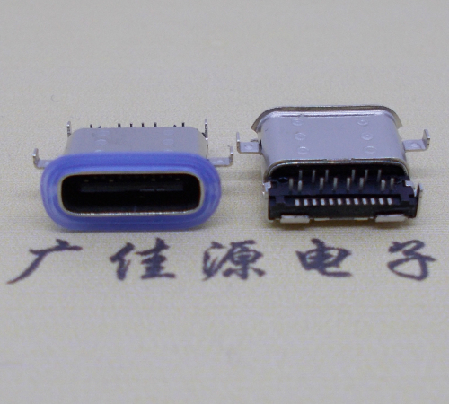 广东防水Type-C母座接口沉板1.1连接器