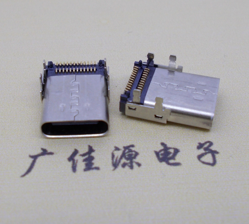 广东板上型Type-C24P母座双排SMT贴片连接器