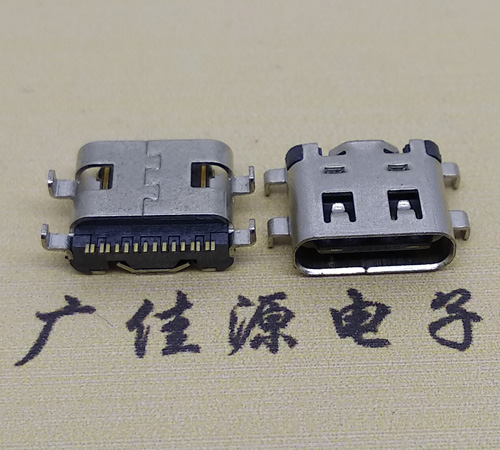 广东沉板type-c16p母座带弹片