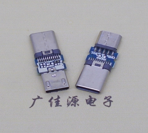 广东type c24p铆合公头转micro安卓5p母座数据版OTG转接头